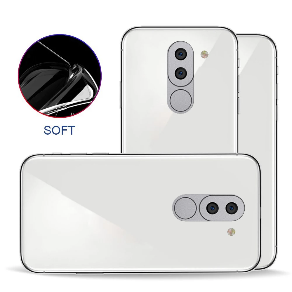 Simple TPU Material Is Transparent And Suitable For Huawei MATE 9LITE Screen fingerprint unlock Anti-fall | Мобильные телефоны и