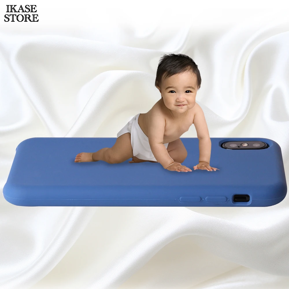 Чехол Ikase Store из жидкого силикона для iphone x xr xs max мягкий чехол микрофибры 8 7 6 6s