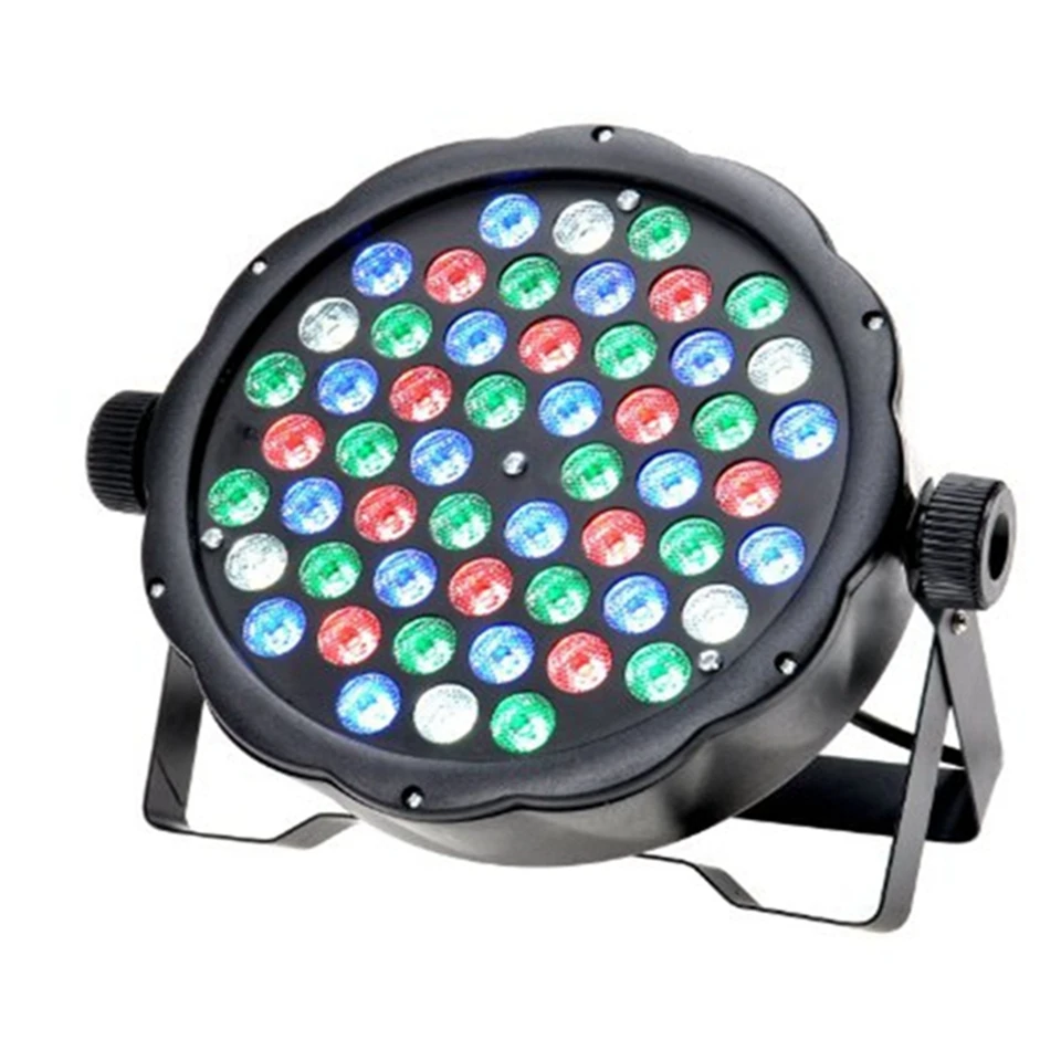 DJ 54 Светодиоды Par софит RGBW Вт AC110V 220 V DMX512 Strobe лазерный проектор сценический эффект