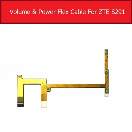 

Genuine Power & Volume Flex Cable For ZTE Grand S II 2 S2 S291 Power & Volume On& Off Control Button Switch Flex Ribbon Repair