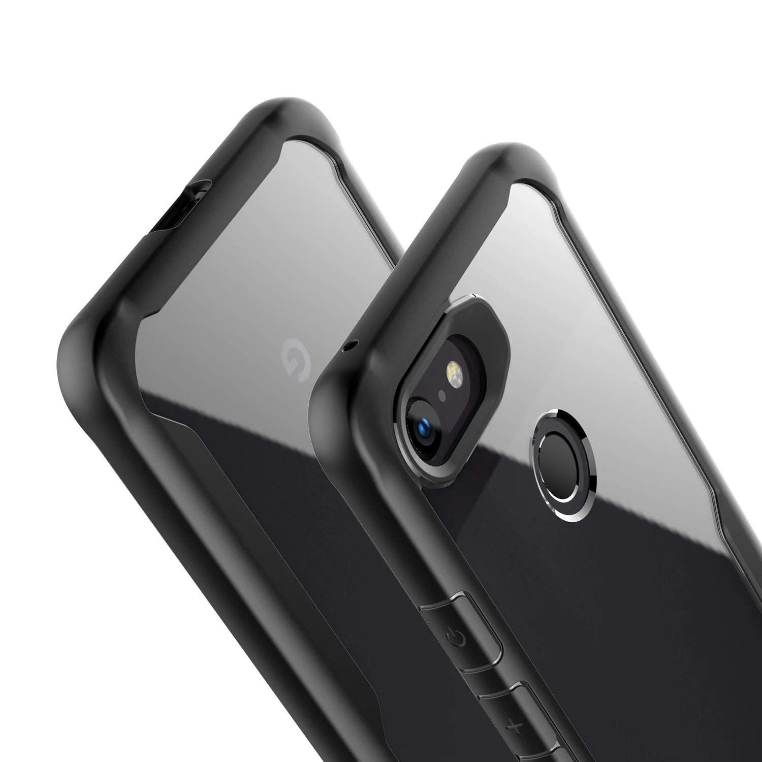 Чехол для Google Pixel 3 3XL мягкий силиконовый + прозрачный армированный защитный чехол