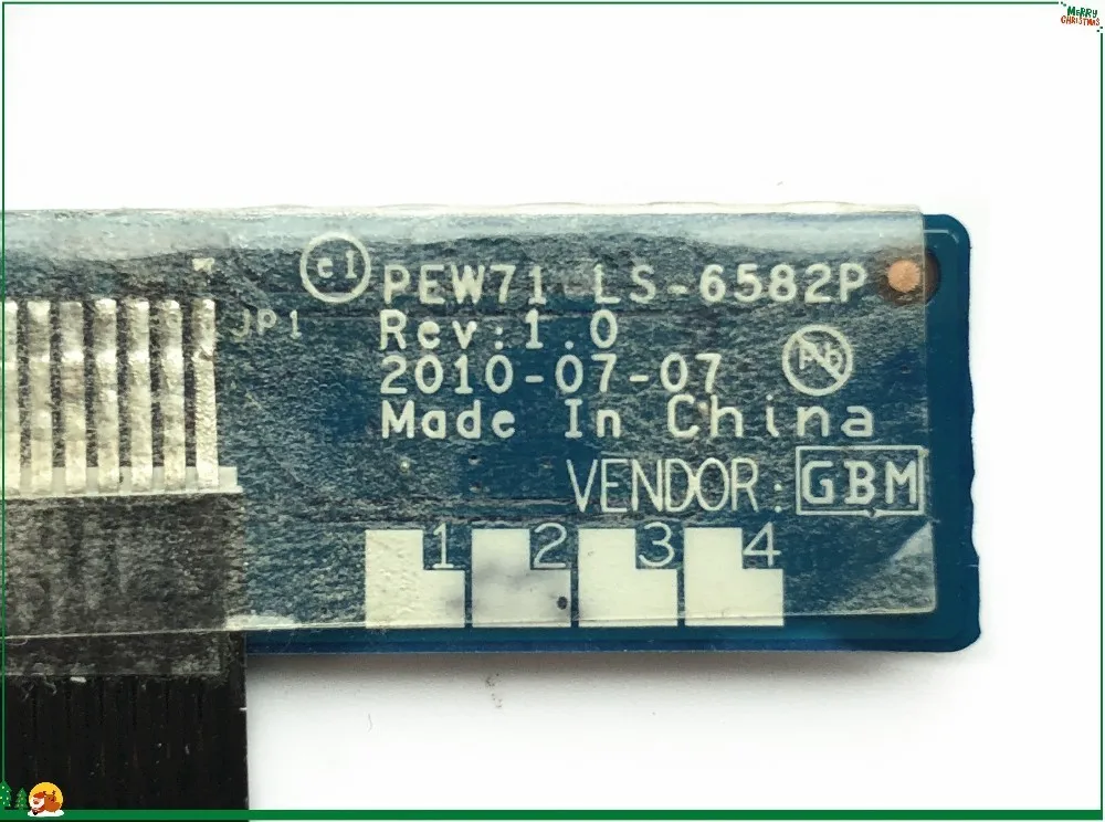 High Quality Laptop Power Button Switch Board PEW71 LS-6582P For Acer 5742 100% Working | Компьютеры и офис