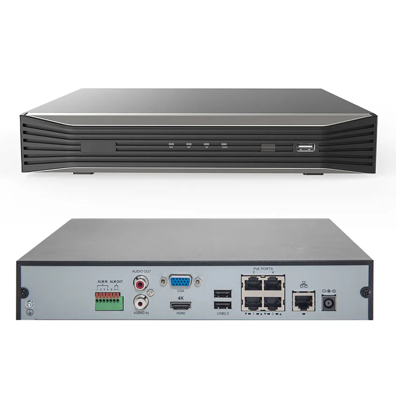 UniLook 4K разрешение 8CH POE NVR NVR3008 8P 8 канальный сетевой видеорегистратор H.265 порты 1 HDMI