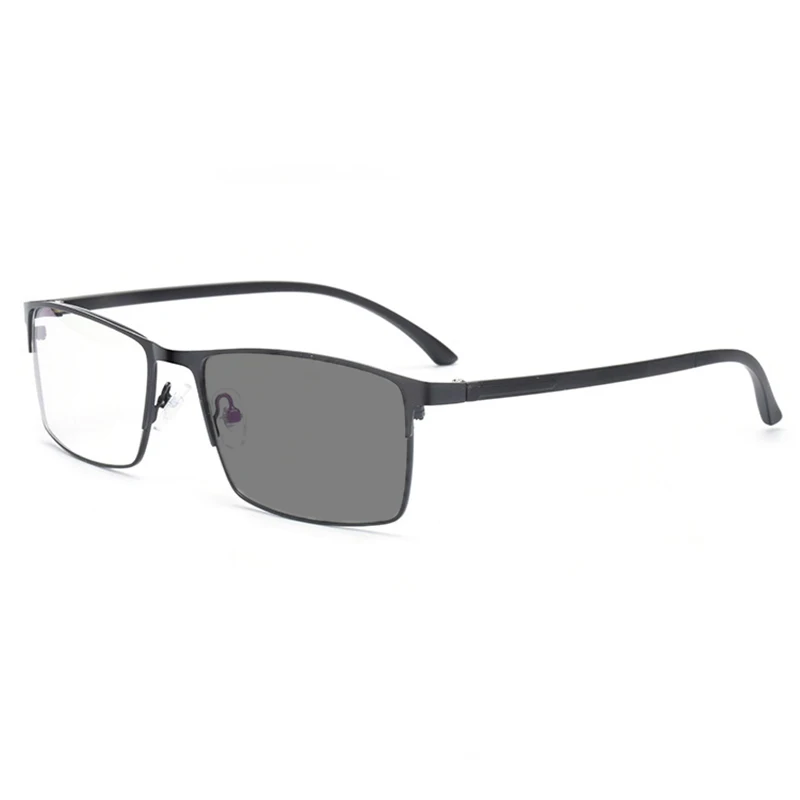 Мужские деловые фотохромные очки для близорукости солнцезащитные