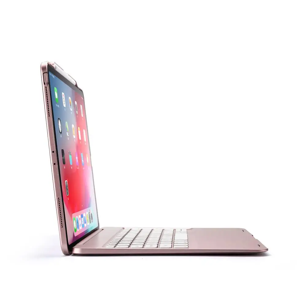 Чехол с клавиатурой для iPad Pro 12,9 A1876 A2014 A1895 a1983. 7 цветов. Bluetooth-клавиатура с подсветкой. Чехол с карандашом