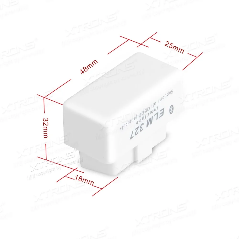 Универсальный Bluetooth OBD2 адаптер автомобильный диагностический сканер инструмент