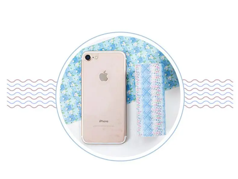 Каблук 10 см Широкий Цветочные кружевные цветы лента для декорации Washi клейкая лента DIY Скрапбукинг Стикеры этикетки клейкая Ремесленная лента