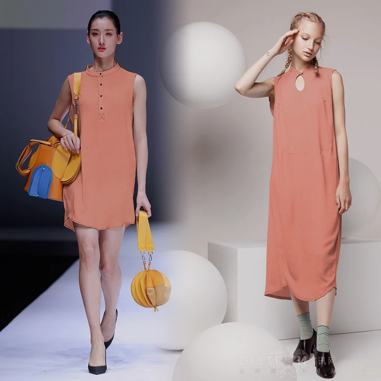 New solid color georgette fabric summer soft anti-wrinkle sunscreen shirt dress natural silk wholesale cloth 140cm | Дом и сад