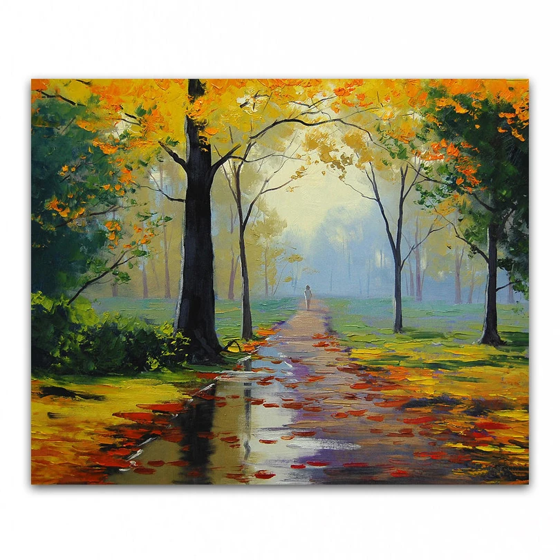 

DONGMEI OIL PAINTING hand-painted oil painting high quality modern landscape art painting pictures DM-15100509