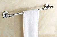 wall mounted polished chrome brass bathroom single towel bar towel rail holder bathroom accessory mba803
