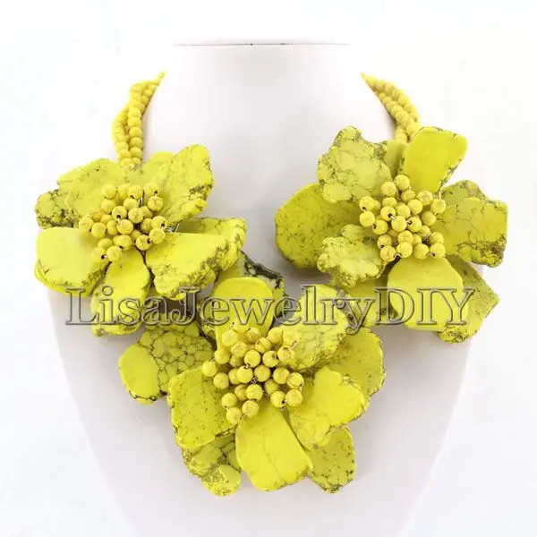 

Красивое Африканское ожерелье с цветочным узором, эффектное ожерелье с африканскими бусинами, ожерелье для свадебной вечеринки, подарок подруге невесты HD1871