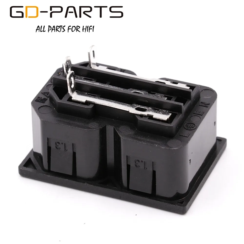GD PARTS двойной разъем питания IEC320 Штекерный розетка В переменного тока 10 А CE CCC TUV