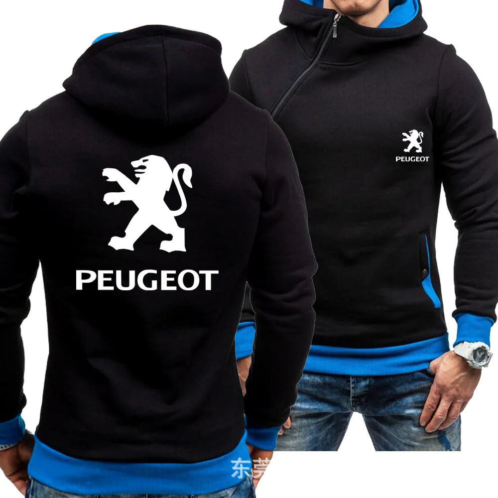 Логотип peugeot толстовки зимняя мужская куртка пуловер Мужское пальто