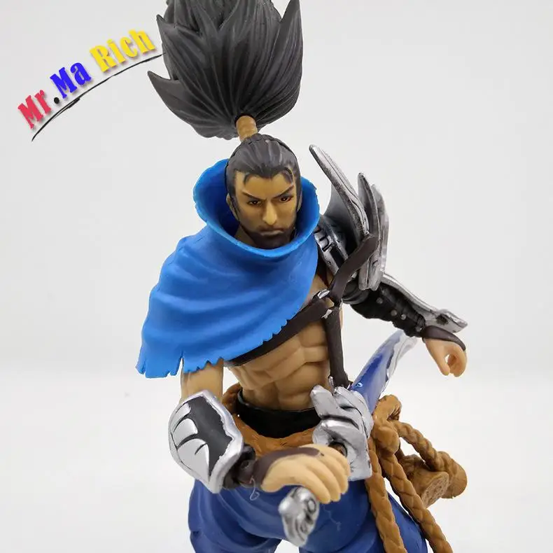 Новая популярная фигурка коллекционеров Yasuo 16 см игрушки рождественский подарок