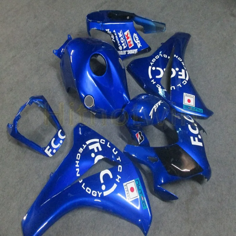 K Пользовательские мотоцикла на одно изделие для HONDA CBR1000RR 2008 2009 2010 2011 Обтекатели+ болты+ литья под давлением желтый цвета: зеленый, черный M2 - Цвет: K