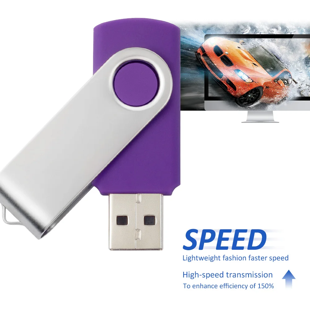 LEIZHAN Флешка USB флеш-накопитель 64 ГБ 32 16 8 4 usb c адаптер Micro otg для телефона android |