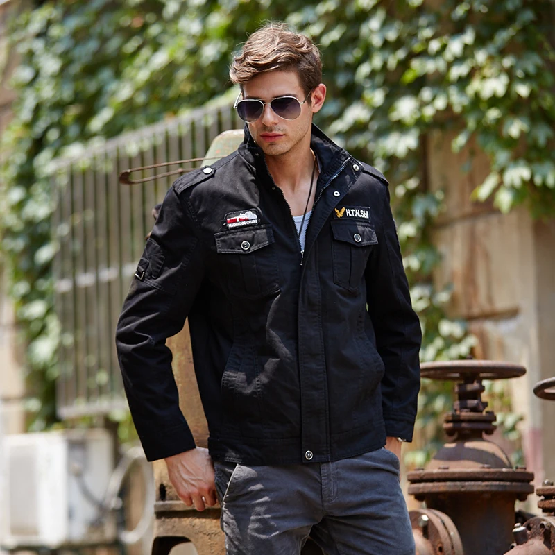 Мужская брендовая одежда куртка ВВС весенне-осенняя ветрозащитная Военная