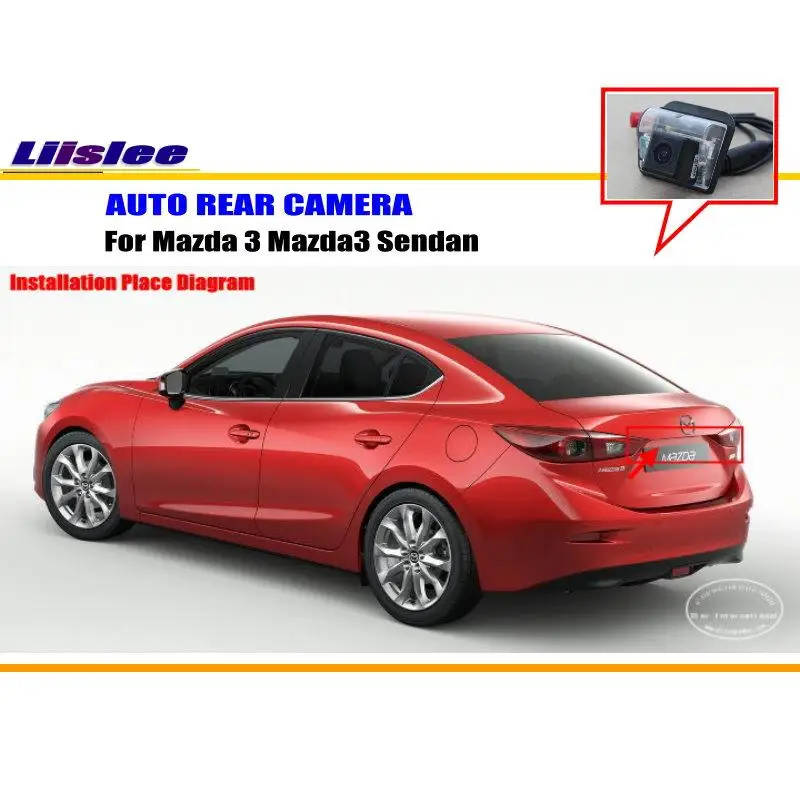 Автомобильная парковочная камера заднего вида для Mazda 3 Mazda3 Sedan подсветильник ка