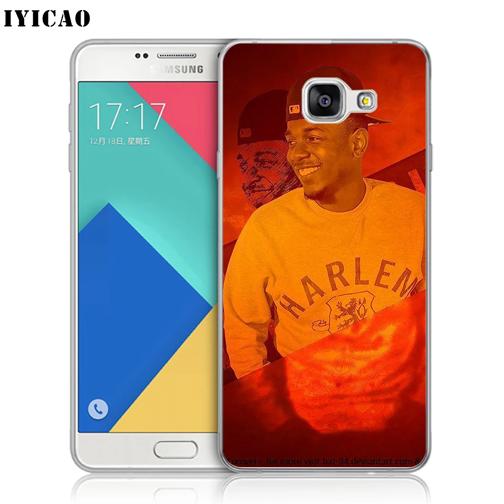 IYICAO Kendrick Ламар Рэппер Мягкий силиконовый чехол для телефона Samsung A10 A30 A40 A50 A70 M10 M20