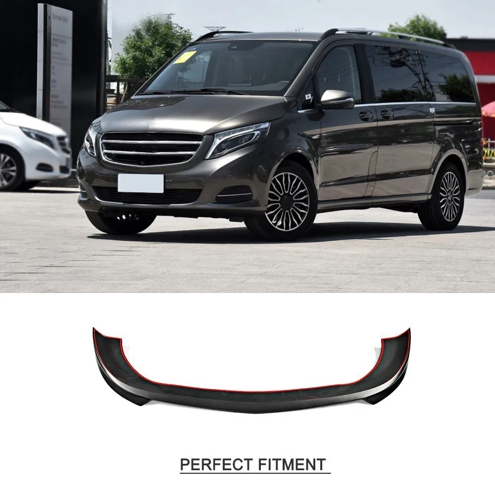 ПУ передний бампер спойлер подбородок защита для Mercedes Benz V class Vito W447 стандартный B