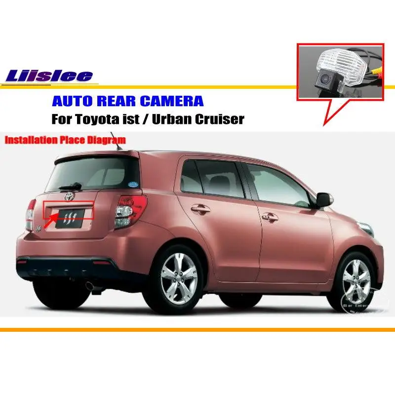Liislee автомобильная парковочная резервная камера для Toyota ist 2007 ~ 2014 Urban Cruiser 2009
