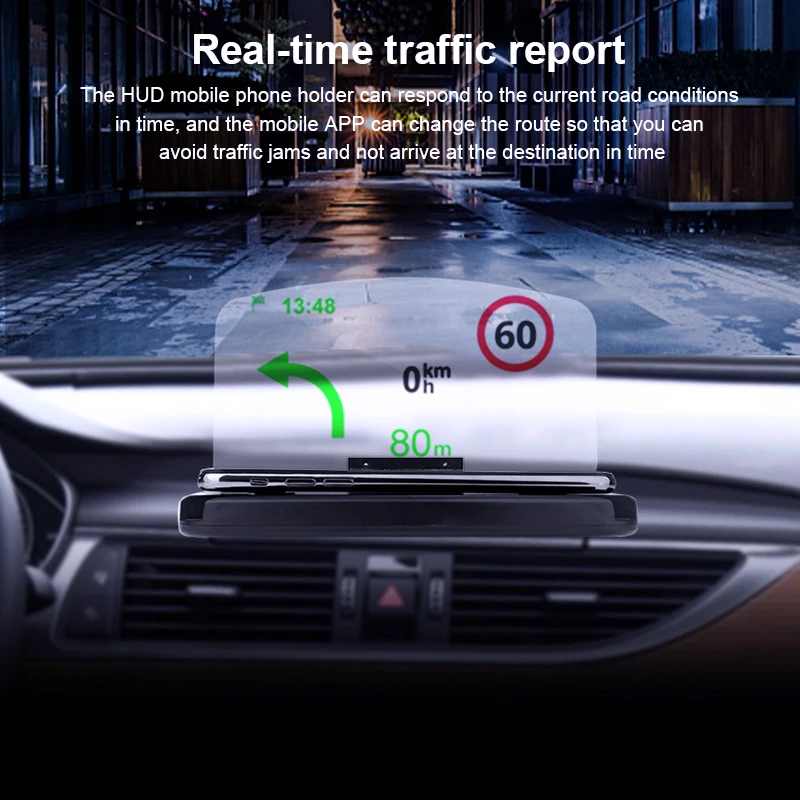 Универсальное беспроводное зарядное устройство для автомобиля GPS навигация