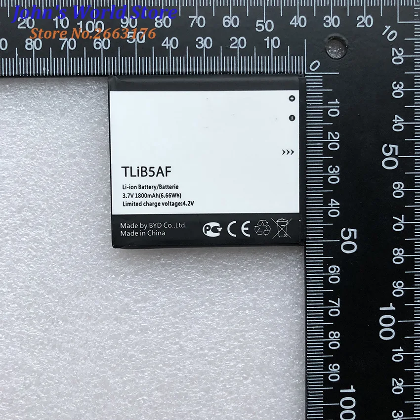 Оригинальный аккумулятор для телефона TLiB5AF Alcatel One Touch Pop C5 OT 5036 5036D 5037 5037D Сменные