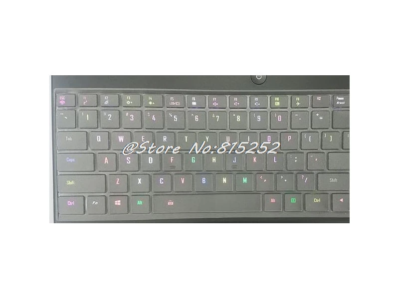 Клавиатура для ноутбука Gigabyte AERO 14 15 15X США Английский с черной рамкой и красочной
