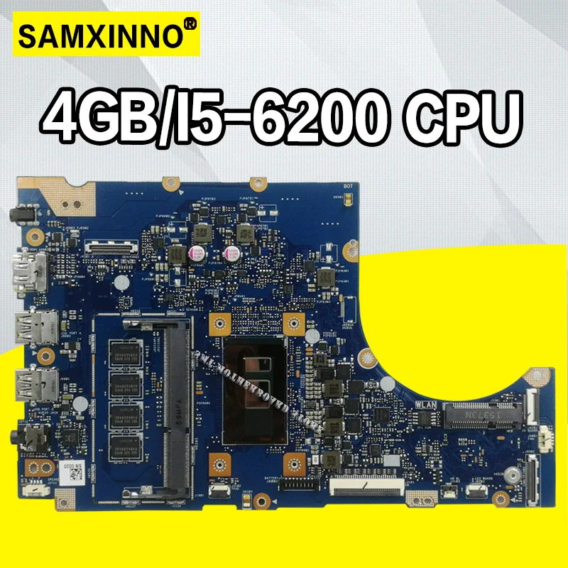 TP300UA Q302UA материнская плата для ноутбука For Asus Q302U TP300U тест оригинальная 4G RAM I5-6200CPU
