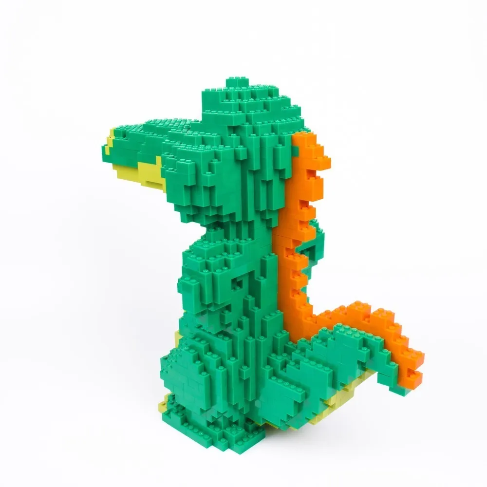LONGDA радует высоким Совместимость Alpinia Oxyphylla Building Block игрушечный конструктор