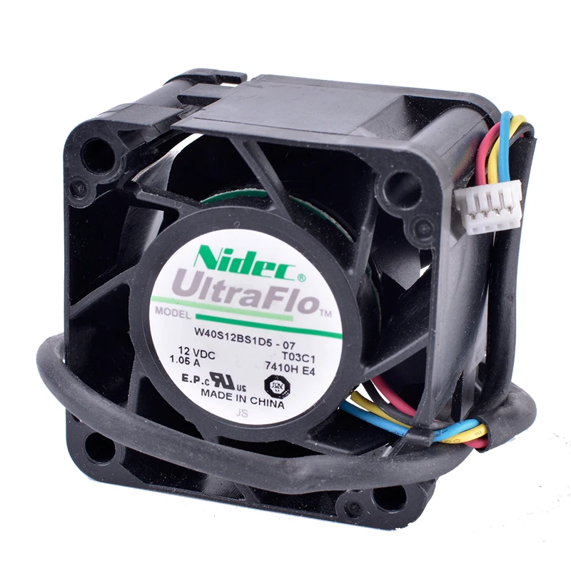 Революция в системах охлаждения 4cm 4028 40mm 12V 1.05A 4 линейный большой вентилятор для