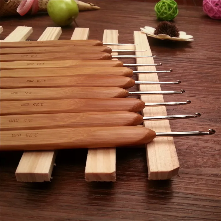 Бесплатная доставка 10 шт./компл. металлические и бамбуковые ручки крючки для