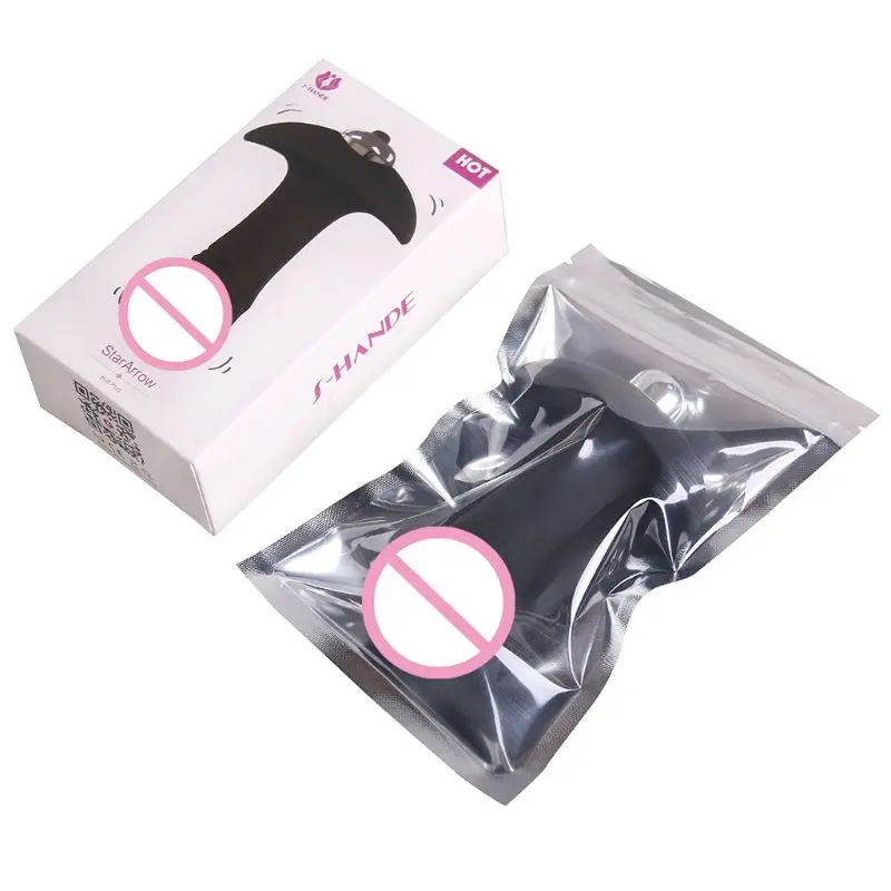 Секс-шоп анальные игрушки 7 скоростей Силиконовый Вибрирующий Анальная пробка