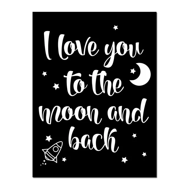 

Black series theme sun moontheme series combination photography Art Poster Canvas Painting Wall Picture for Living Room