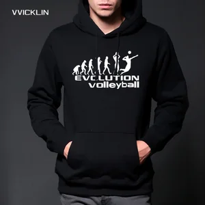 Мужская хлопковая толстовка с длинным рукавом, Осень-зима