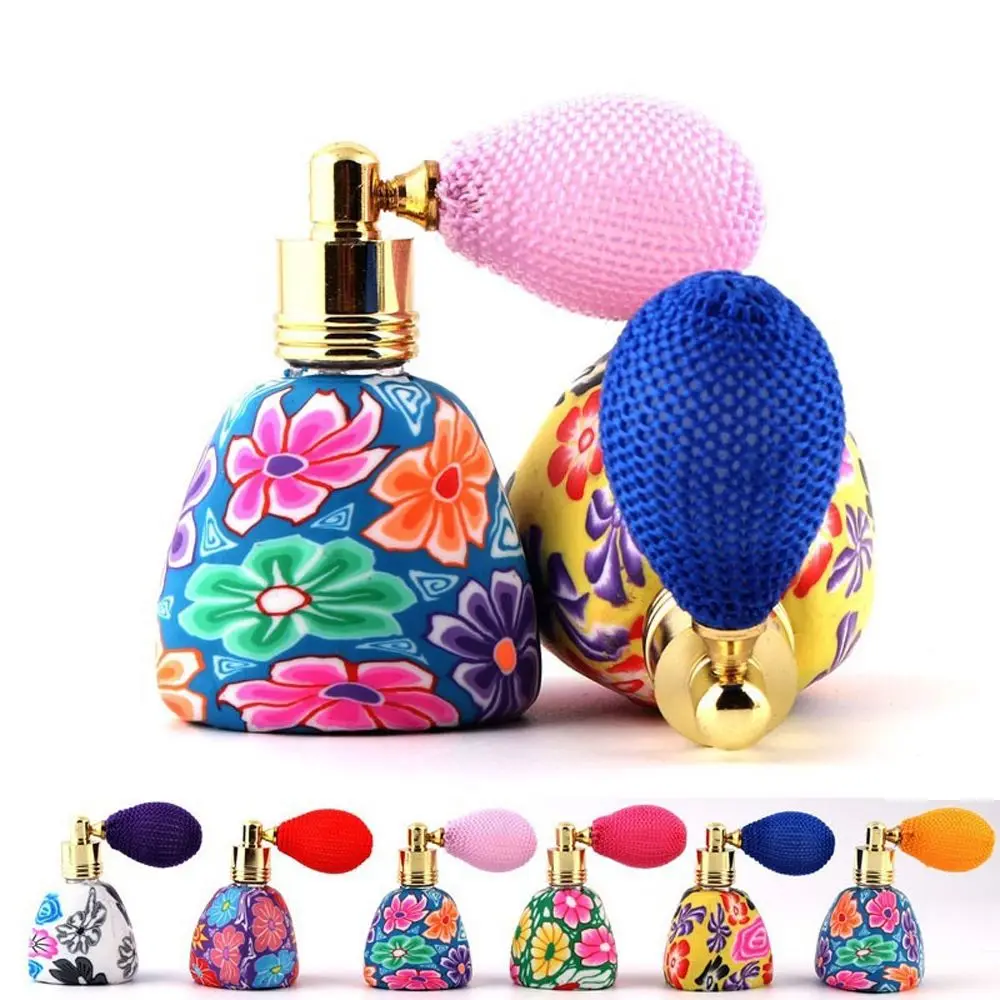 

15ml Balloon Empty Perfume Bottles Refillable Bottle Atomizer Polymer Clay Spray Scent Pump Case Travel Portable