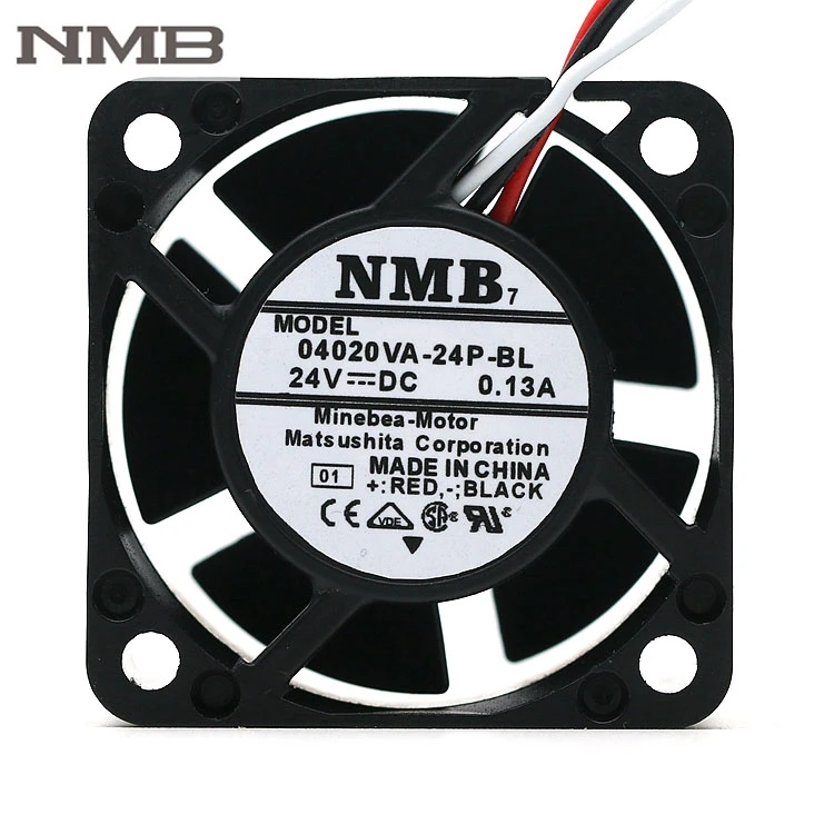 Для NMB 04020va 24p bl 4020 40*40*20 мм DC 24V 0.13a 4 см вентилятор охлаждения сервера|cooling fan|server cooling