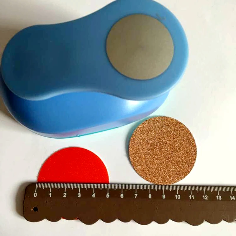 

Extra Large 2'' 5cm Circle Furador Paper Puncher Scrapbooking Punches Craft Perfurador Diy Puncher Paper Circle Cutter 3178B