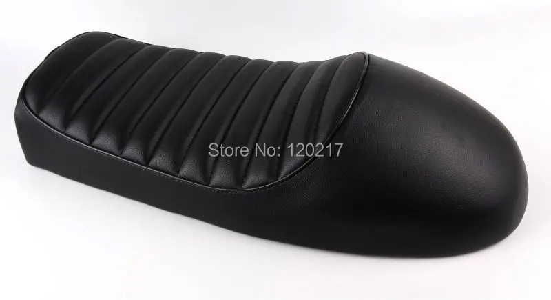 Винтажное седло для горба SAFFEN черное Кафе Racer CG GN CB200 CB350 CB400SS CB500 CB750 SR400 SR500 XJ XS