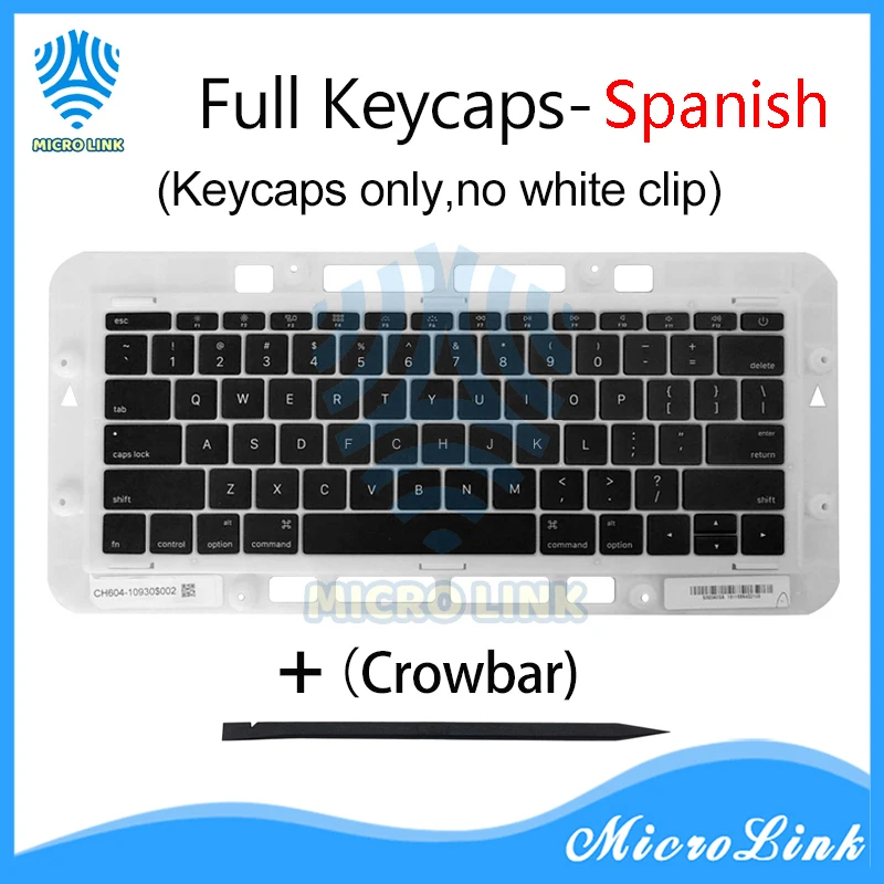 Ноутбук A1706 A1707 A1708 испанская клавиатура ключ крышка для Macbook Pro Retina 13 &quot15&quot ключи