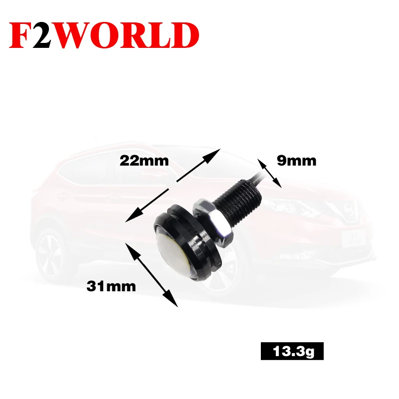 2 шт. идеальных светодиодных супер ярких авто ламп Eagle Eye 3030 3SMD противотуманных фар
