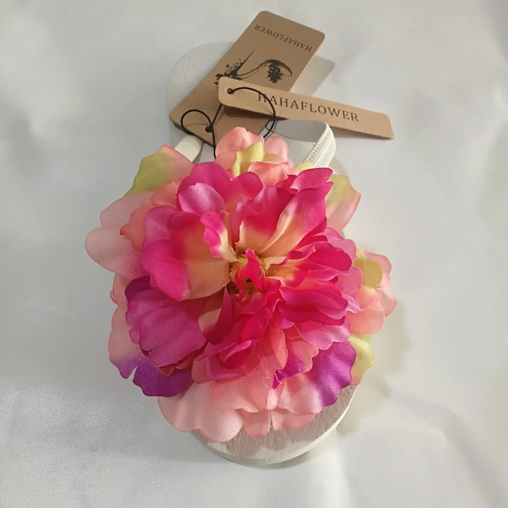 HAHAFLOWER женская обувь женские сандалии богемные летние красные цветы плоская