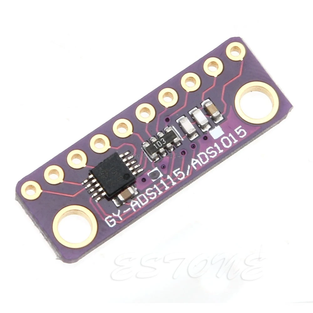 16 бит I2C ADS1115 модуль ADC 4 канала с усилителем Pro интегральные схемы Прямая поставка |