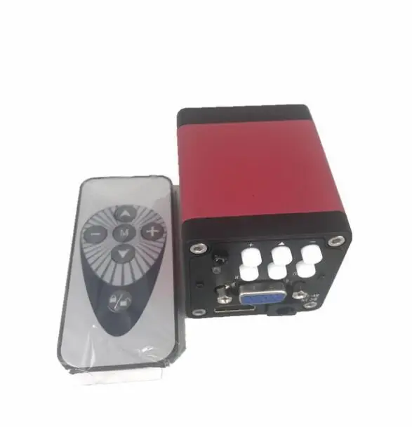 Camera 13MP VGA Цифровые микроскопы набор камер 100X С-образное крепление для объектива Объектив микроскопа 56 светодиодный осветительные стойки для PCB програмная панель пайки - Цвет: Camera