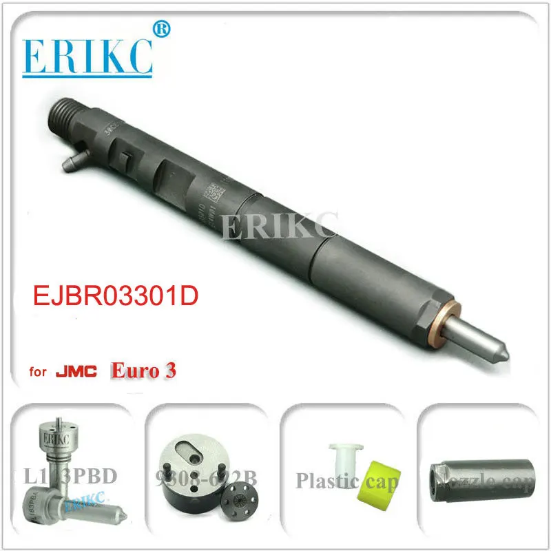 ERIKC инжектор common rail в сборе EJBR03301D(3301D) дизельный двигатель инжектор в сборе корпус для Delphi Transit 2.8L Van(114bhp