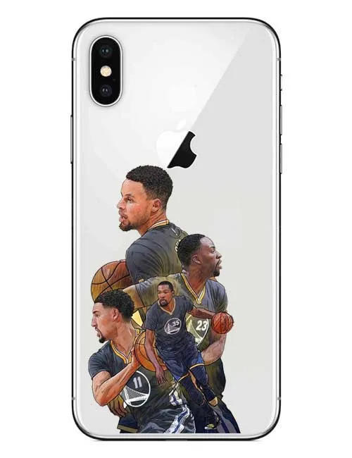 Баскетбол NBA команда Jordan Кевин Спортивные Мягкие силиконовые прозрачные Футляр