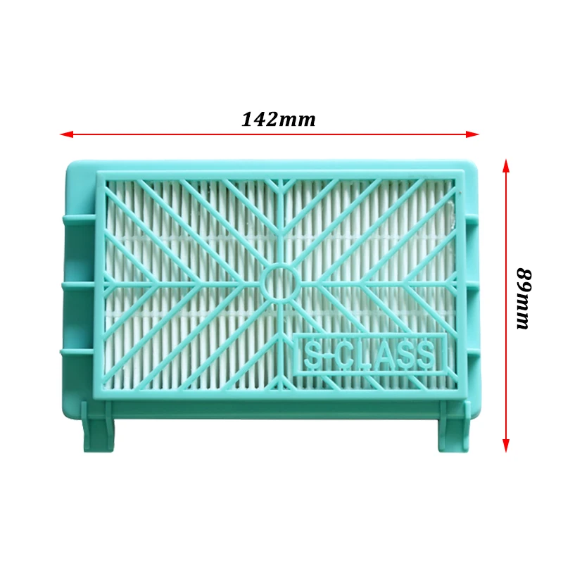 2 шт Hepa фильтр для Philips FC8732 FC8734 FC8736 FC8738 FC8740 FC8748 Запчасти для робота-пылесоса Замена выхлопной фильтры