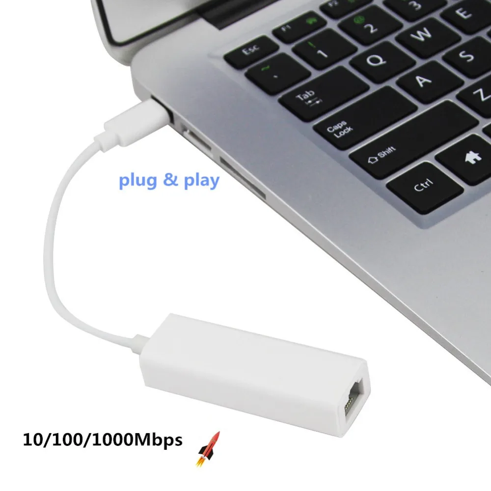 Ugreen USB C Ethernet для RJ45 сетевой адаптер Type сетевая карта MacBook Pro Samsung Galaxy S9/S8/Note 9|USB-хабы|