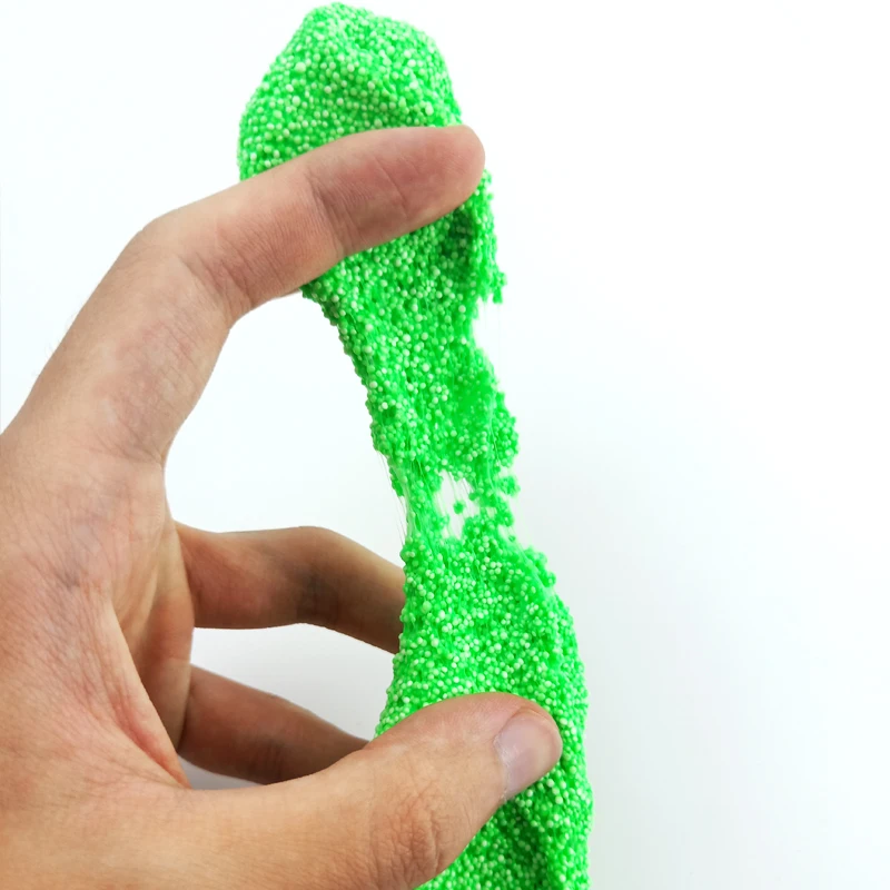 Цветные Развивающие игрушки DIY Снежная грязь пушистая слизь шпатлевка снятие