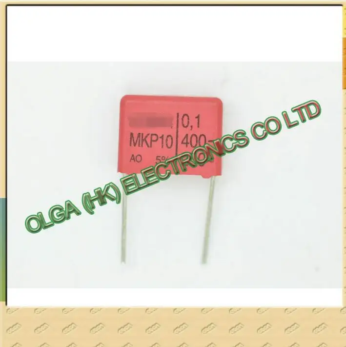 MKP10 импортный пленочный конденсатор 0 1 мкФ 100 nf 104 5% of 400 v p15|capacitors 0.1|100 nffilm capacitor |